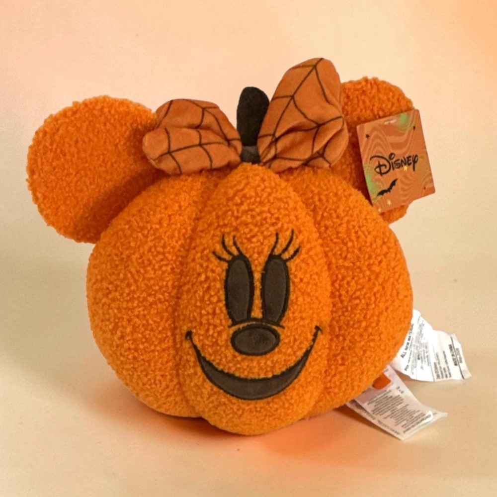 Disney x Aldi Viral Mouse Pumpkin Plush Pillow Stuffed Halloween 2026